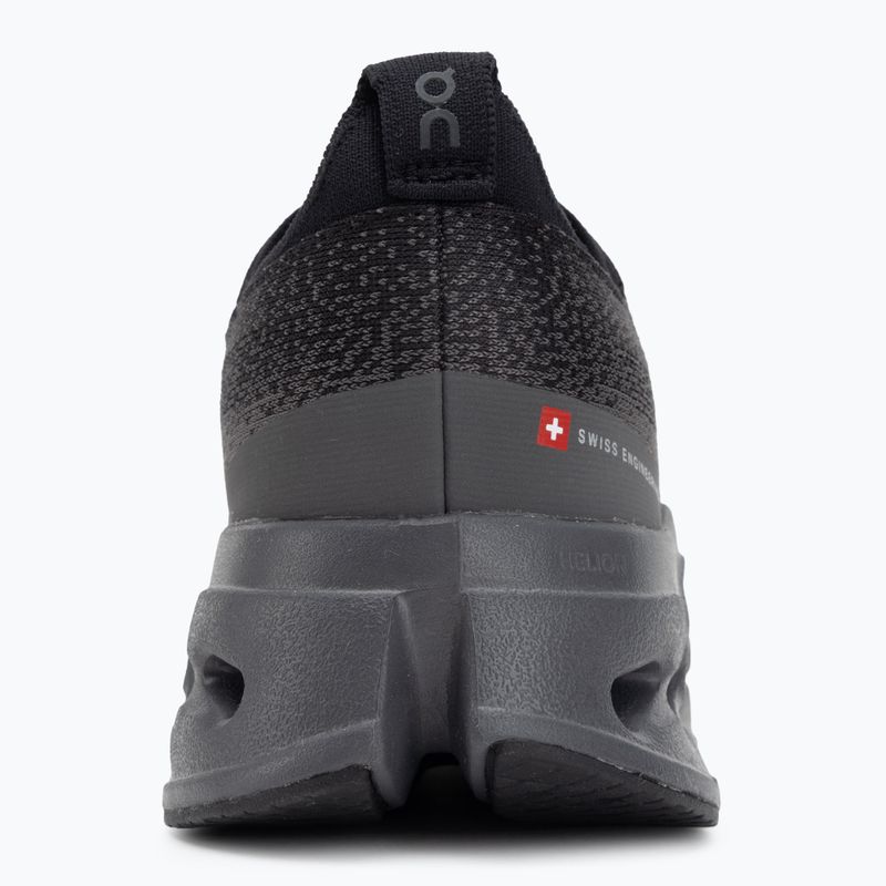 Men's On Cloudsurfer Max black/eclipse running shoes 6