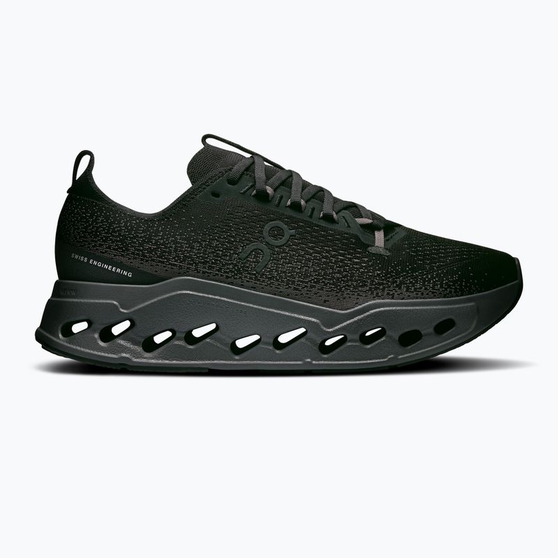 Men's On Cloudsurfer Max black/eclipse running shoes