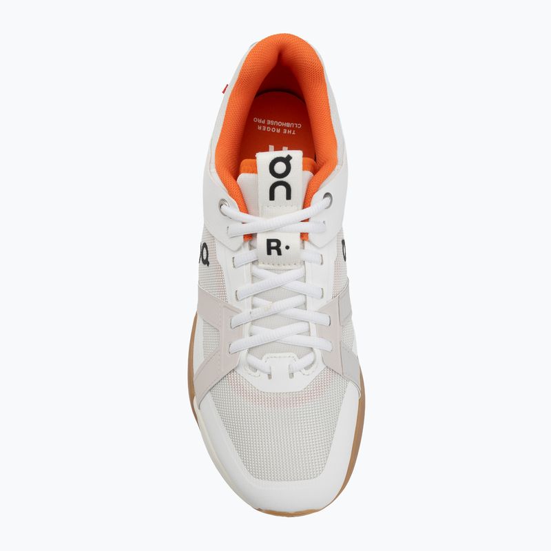Men's On The Roger Clubhouse Pro ivory/flame shoes 5