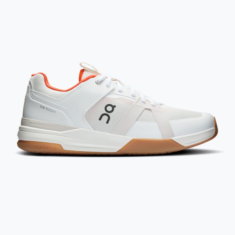 Men's On The Roger Clubhouse Pro ivory/flame shoes 8