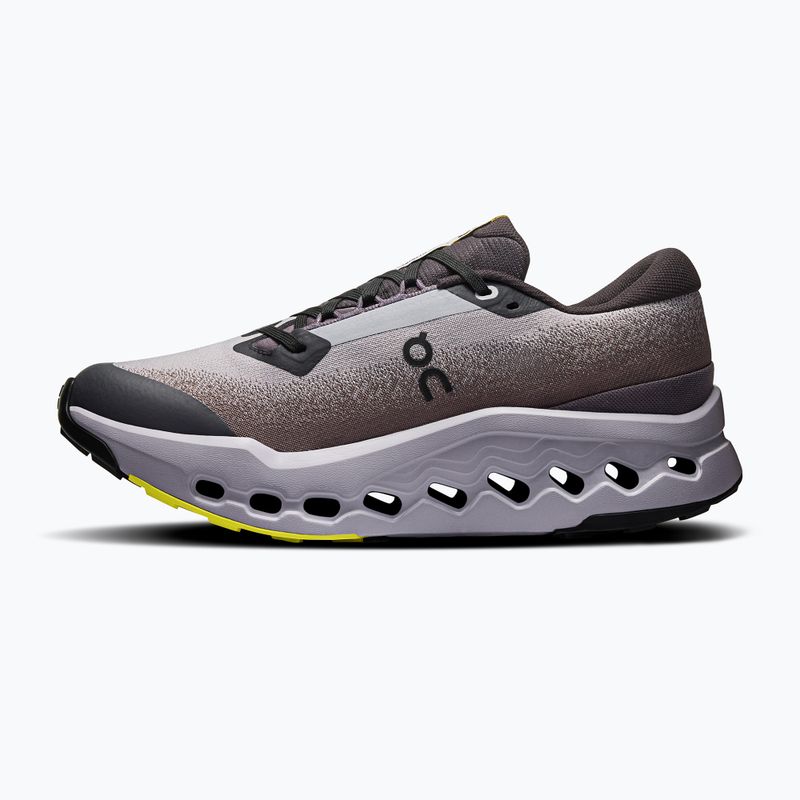 Women's running shoes On Cloudsurfer Trail 2 Waterproof black/lilac 2