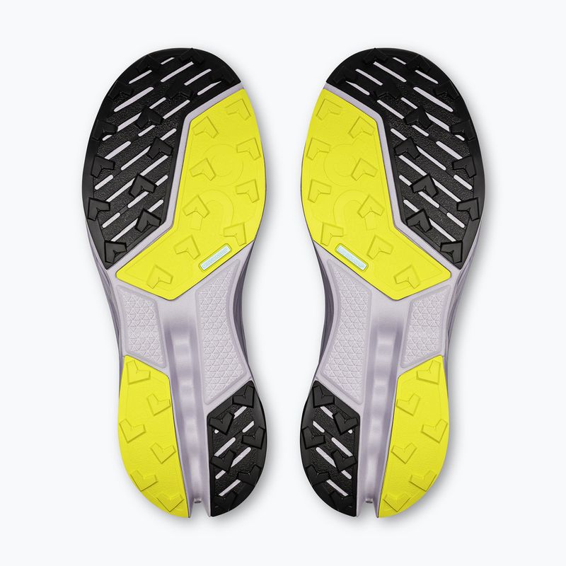 Women's running shoes On Cloudsurfer Trail 2 Waterproof black/lilac 5