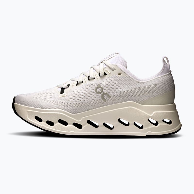 Women's On Cloudsurfer Max Wide white/white running shoes 2