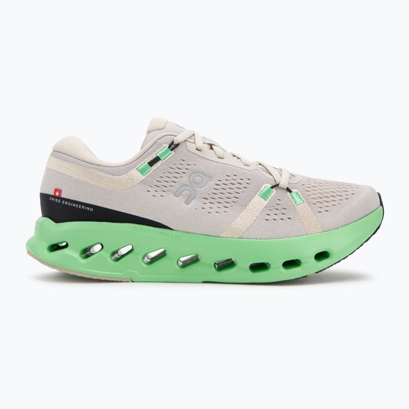 Men's On Cloudsurfer 2 truffle/honeydew running shoes 2