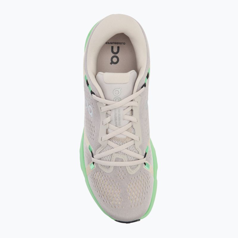 Men's On Cloudsurfer 2 truffle/honeydew running shoes 5