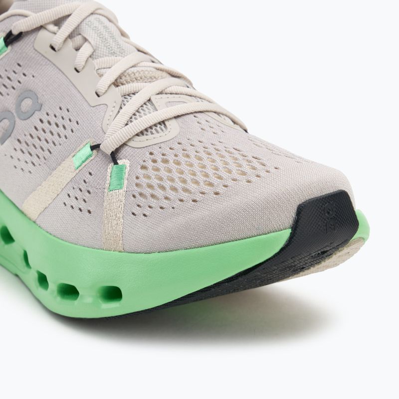 Men's On Cloudsurfer 2 truffle/honeydew running shoes 7