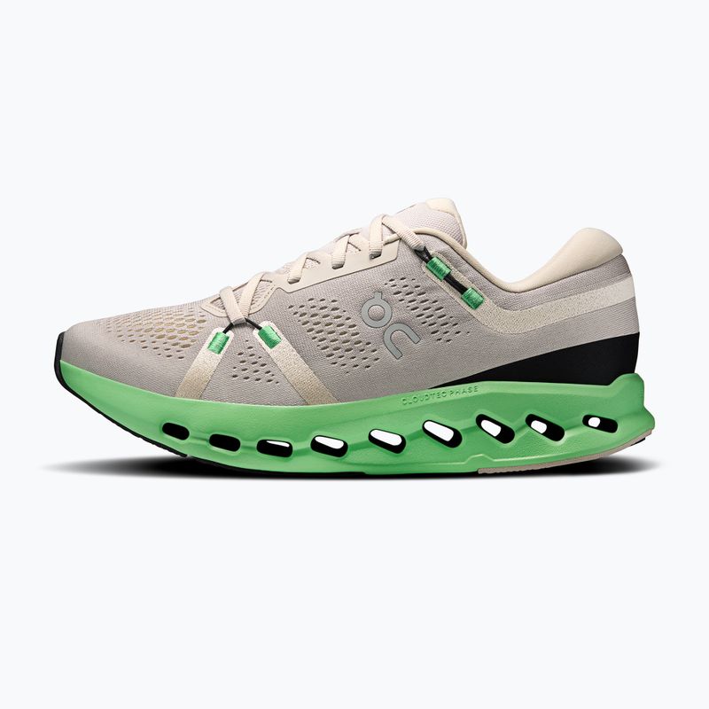 Men's On Running Cloudsurfer 2 truffle/honeydew running shoes 2