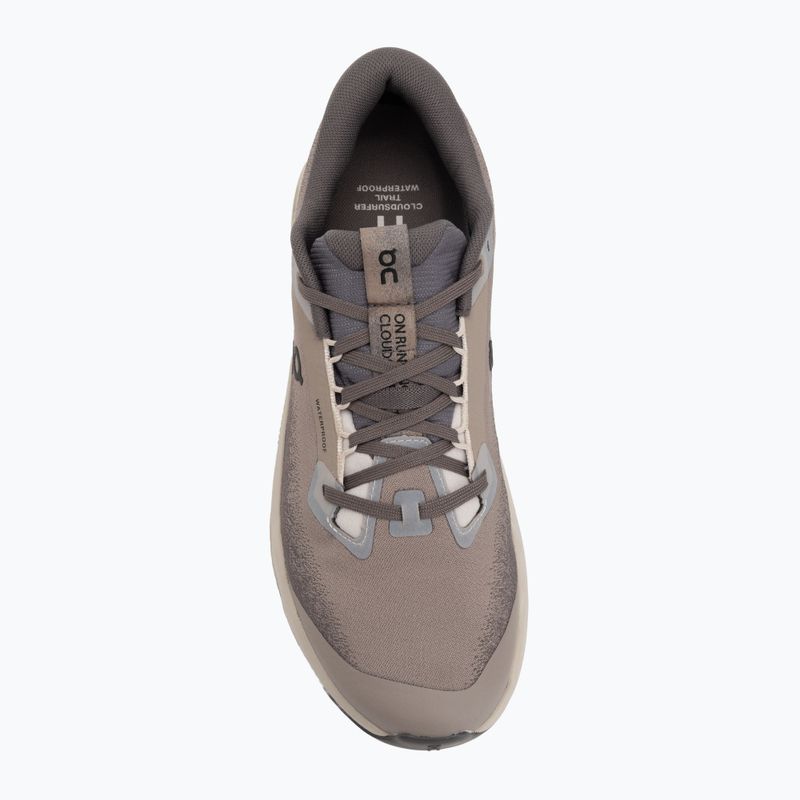 Men's running shoes On Cloudsurfer Trail 2 Waterproof cinder/desert 5