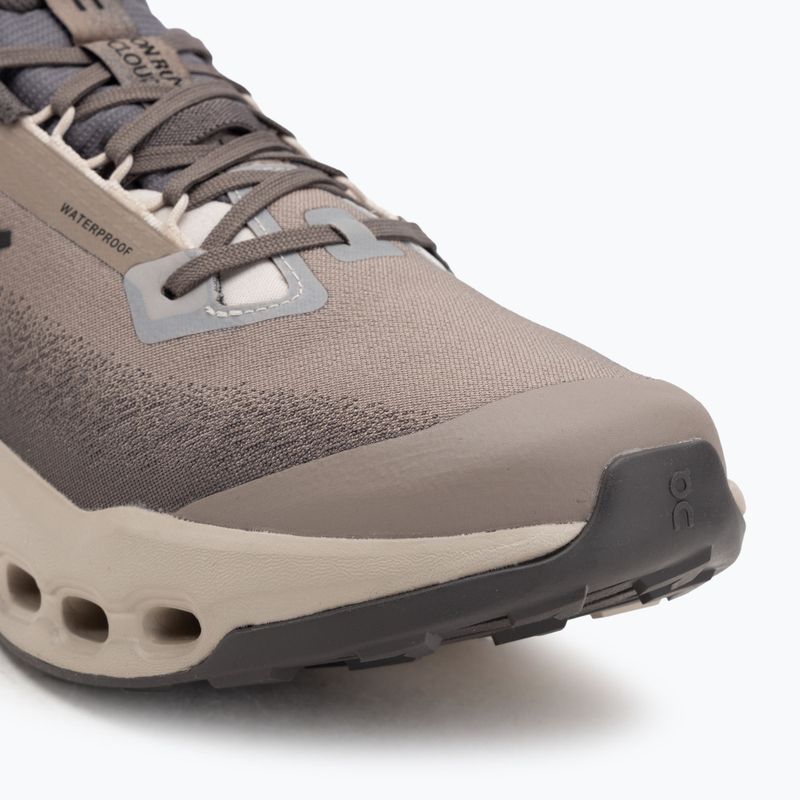 Men's running shoes On Cloudsurfer Trail 2 Waterproof cinder/desert 7