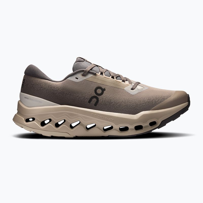 Men's running shoes On Cloudsurfer Trail 2 Waterproof cinder/desert 8