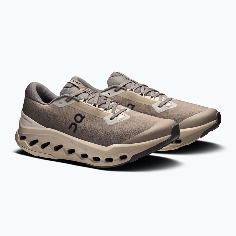 Men's running shoes On Cloudsurfer Trail 2 Waterproof cinder/desert 10