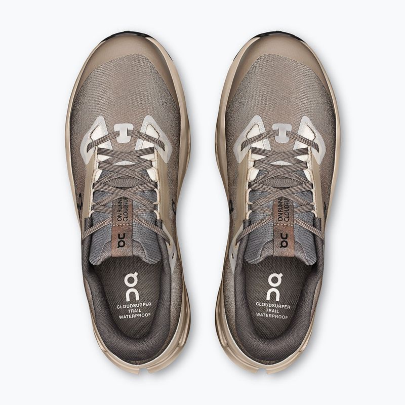 Men's running shoes On Cloudsurfer Trail 2 Waterproof cinder/desert 13