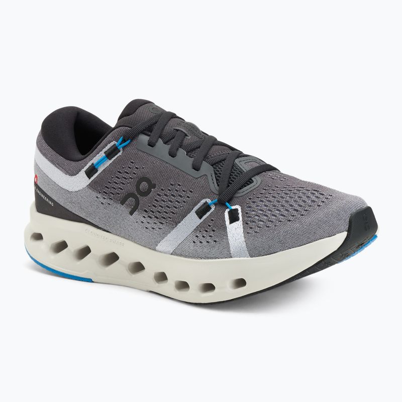 Men's On Cloudsurfer 2 black/malibu running shoes