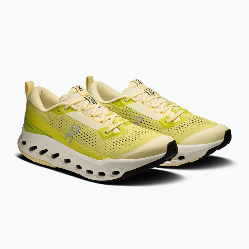 Men's running shoes On Cloudsurfer Trail 2 ivory/lime 10