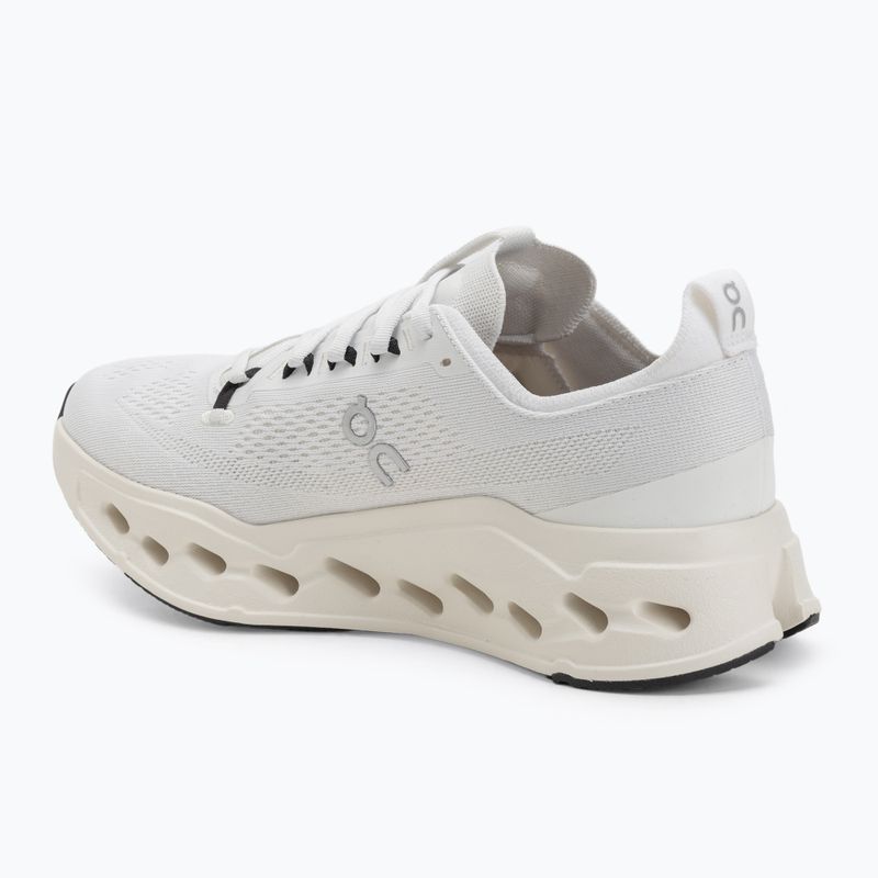 Men's On Cloudsurfer Max Wide white/white running shoes 3