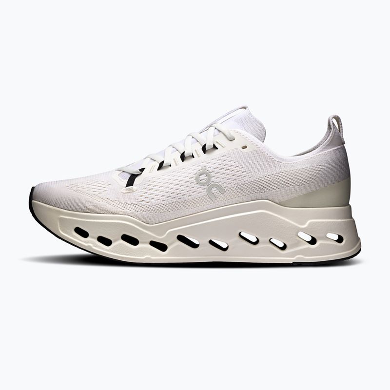 Men's On Cloudsurfer Max Wide white/white running shoes 9