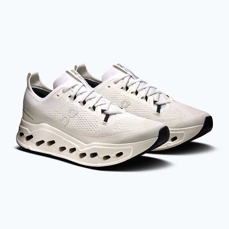 Men's On Cloudsurfer Max Wide white/white running shoes 10