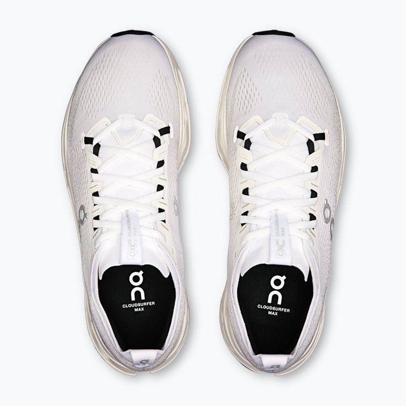 Men's On Cloudsurfer Max Wide white/white running shoes 12
