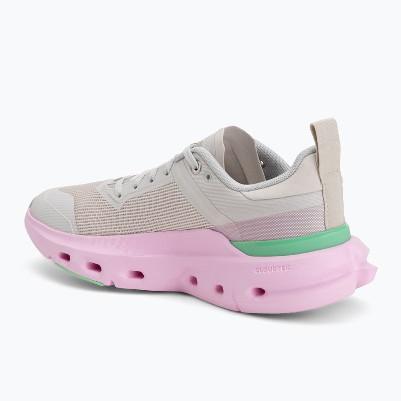 Women's training shoes On Cloudpulse Next silver/honeydew 3