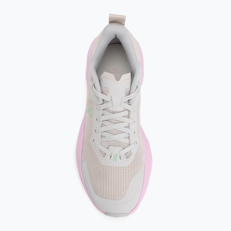 Women's training shoes On Cloudpulse Next silver/honeydew 5