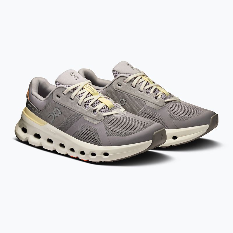 Women's On Cloudrunner 2 lilac/ivory running shoes 3