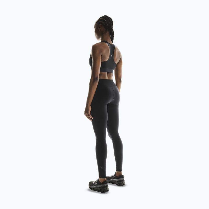 Women's running leggings On Performance black 4