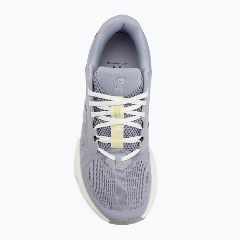 Women's On Cloudrunner 2 lilac/ivory running shoes 5