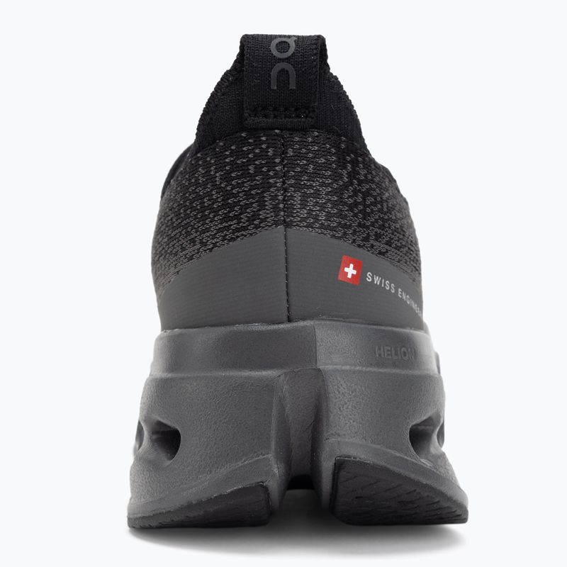 Women's On Cloudsurfer Max black/eclipse running shoes 6