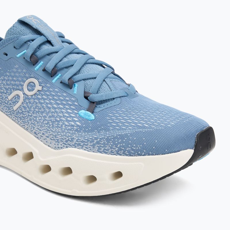 Men's On Cloudsurfer Max dust/ivory running shoes 7