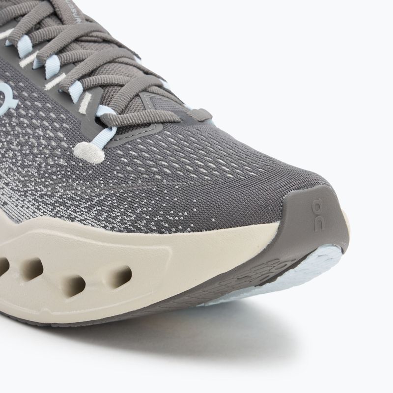 Women's On Cloudsurfer Max asphalt/ice running shoes 7