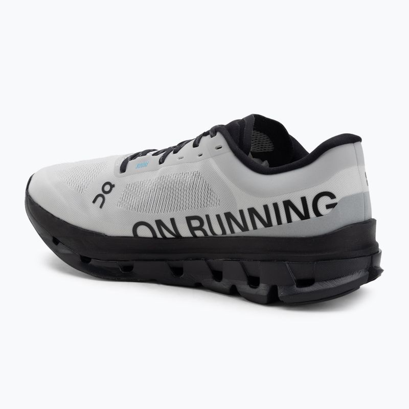 Women's On Cloudflow 5 glacier/black running shoes 3