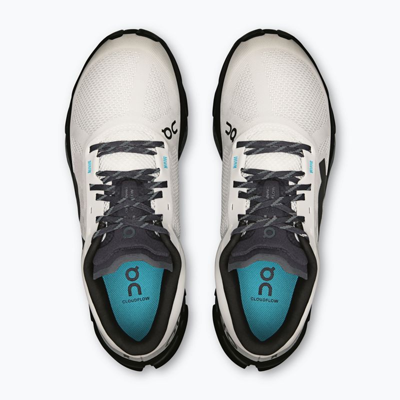 Women's On Cloudflow 5 glacier/black running shoes 12