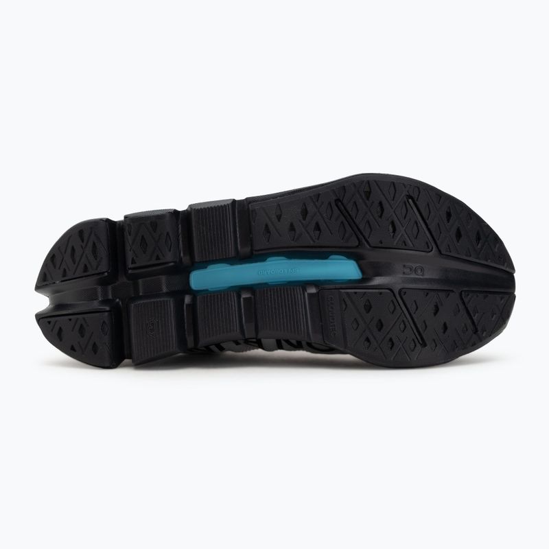 Women's On Cloudflow 5 glacier/black running shoes 4