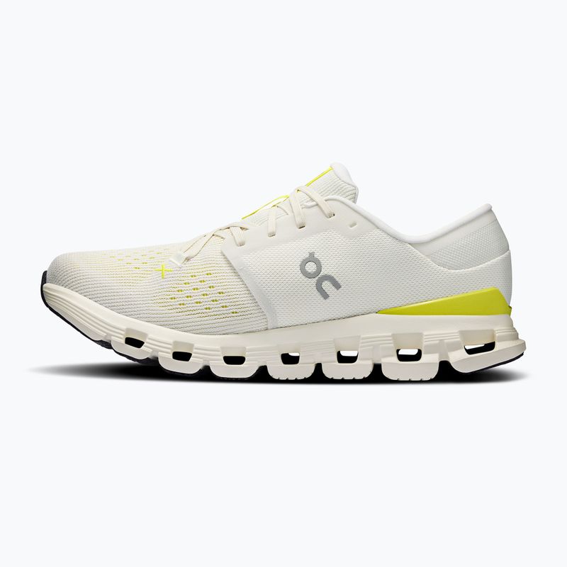 Men's running shoes On Cloud X 4 ivory/lime 2