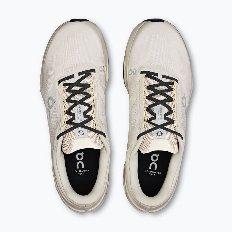 Men's On Cloudsurfer Next ivory/silver running shoes 6