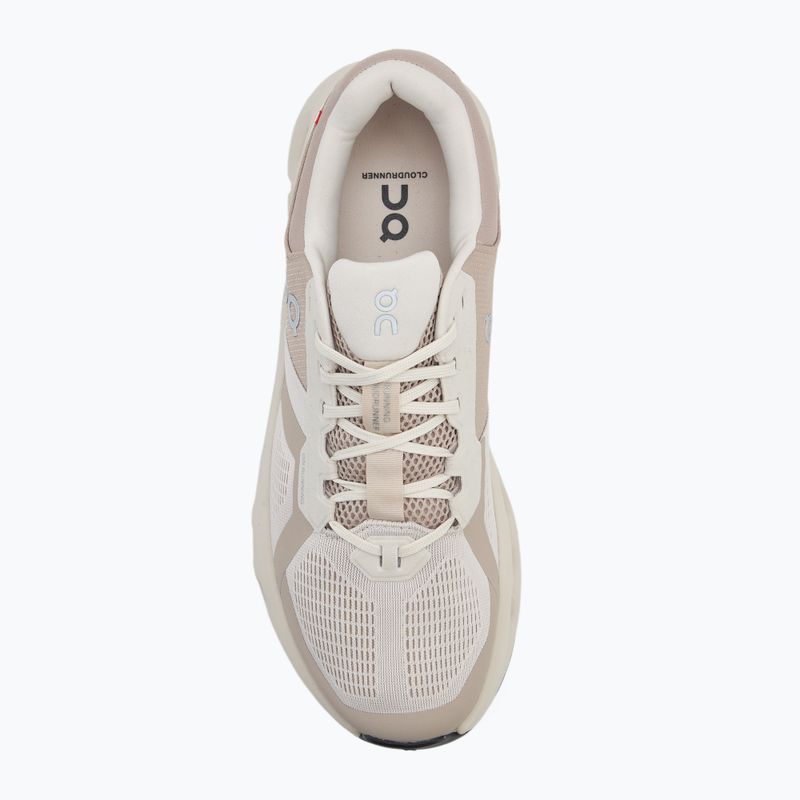 Men's On Cloudrunner 2 pearl/desert running shoes 5
