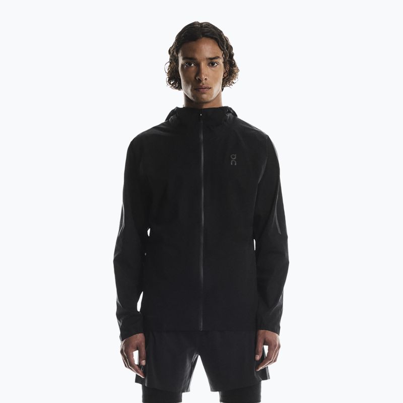 Men's running jacket On Performance black