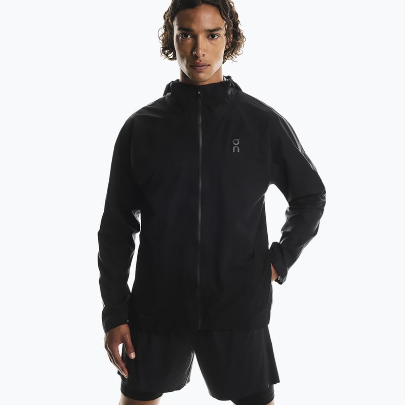 Men's running jacket On Performance black 4