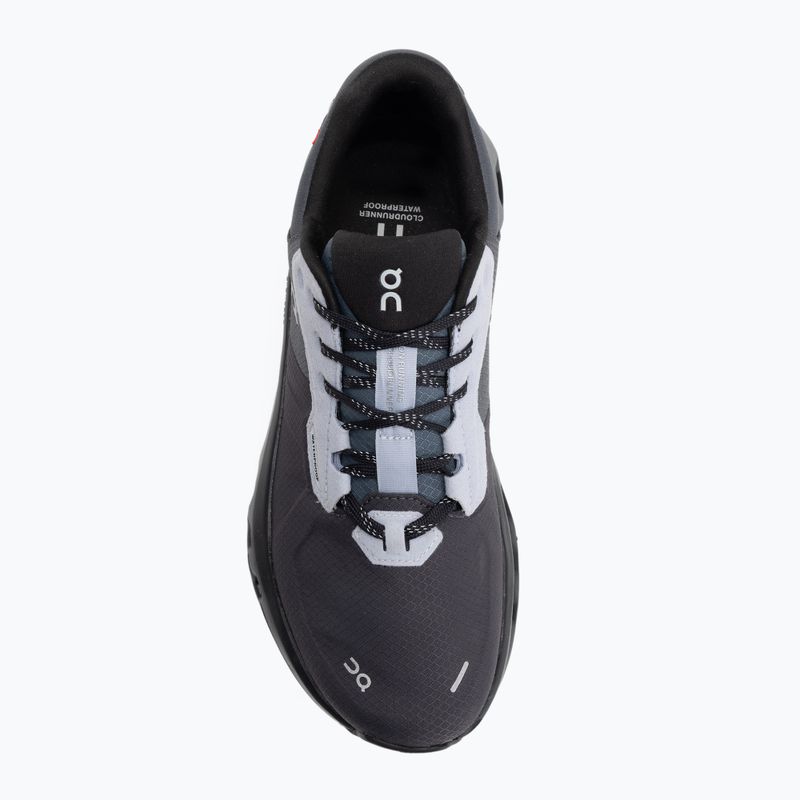 Women's On Cloudrunner 2 Waterproof iron/nimbus running shoes 5