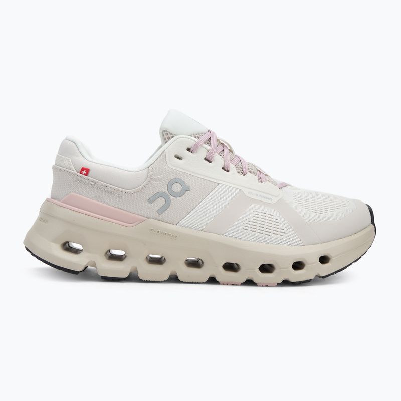 Women's On Cloudrunner 2 silver/mauve running shoes 2