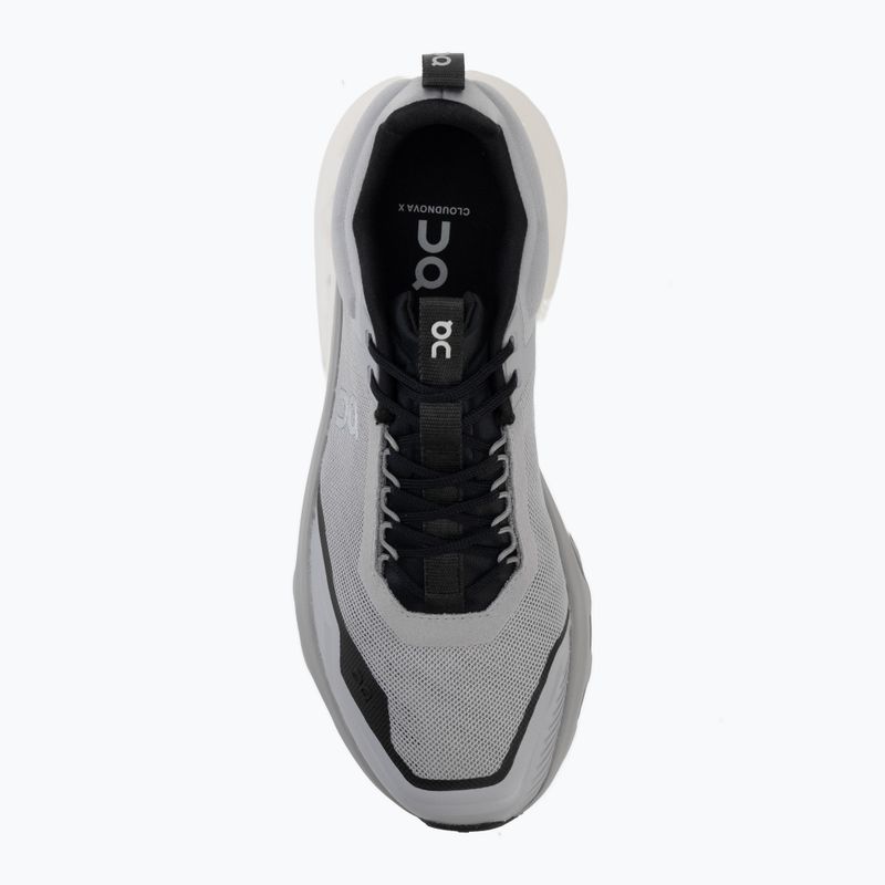 Men's training shoes On Running Cloudnova X alloy/black 5