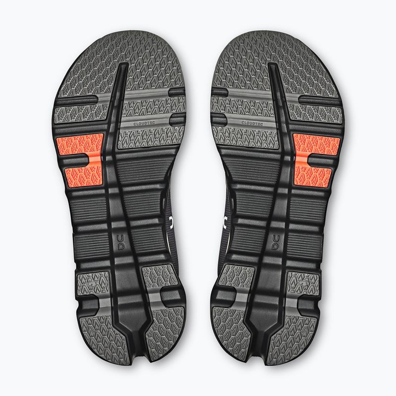 Men's On Cloudrunner 2 rock/tangerine running shoes 5