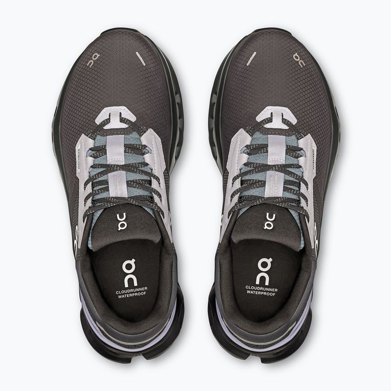 Women's On Cloudrunner 2 Waterproof iron/nimbus running shoes 6