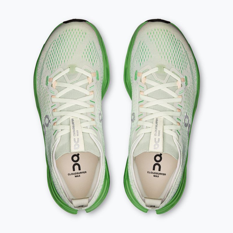 Women's running shoes On Cloudsurfer Max mineral/honeydew 13