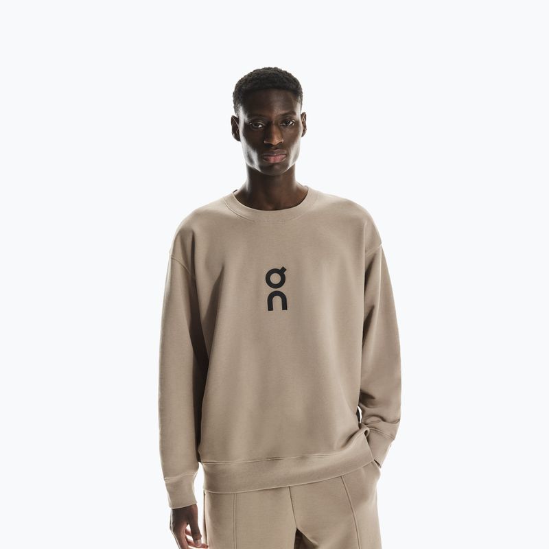 Men's sweatshirt On Running Club Crew desert 4