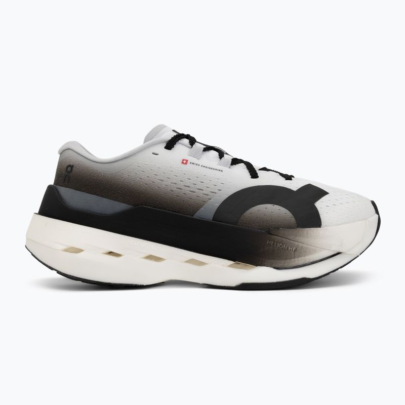 Women's running shoes On Cloudboom Max white/black 2