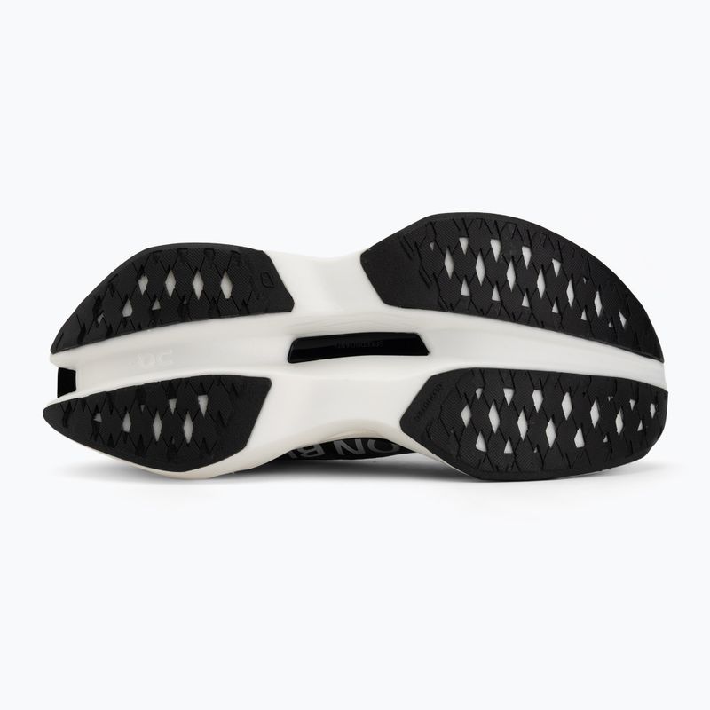 Women's running shoes On Cloudboom Max white/black 4