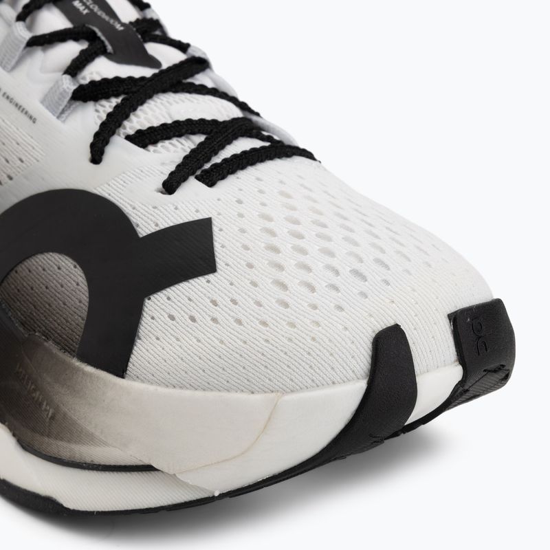 Women's running shoes On Cloudboom Max white/black 7