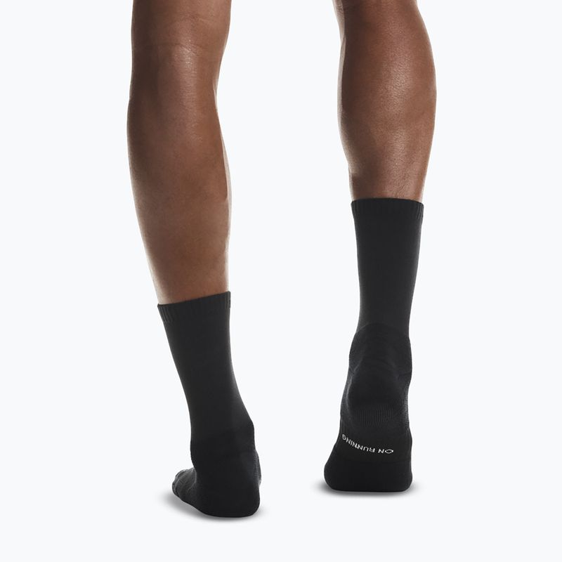 On Core Run High running socks 2 pairs black 4
