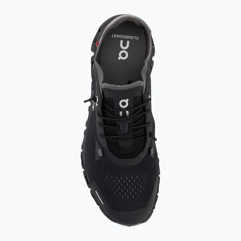 Men's shoes On Cloud 6 Coast black/rock 5